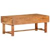 vidaXL Table basse 100x50x40 cm Bois d'acacia massif