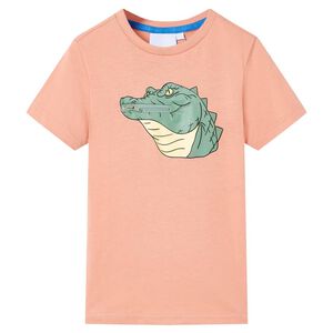 T-shirt pour enfants orange clair 92