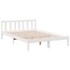 vidaXL Cadre de lit extra long sans matelas 140x220 cm bois massif pin