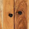 vidaXL Buffet avec 2 portes 60x33x75 cm bois massif d'acacia
