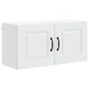 vidaXL Panneau de lave-vaisselle Kalmar Blanc 80 x 31 x 40 cm