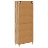 vidaXL Haut Armoire Ch&ecirc;ne artisanal 69,5 x 34 x 180 cm