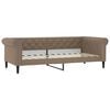 vidaXL Lit de jour cappuccino 100x200 cm similicuir