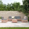 vidaXL Salon de jardin 6 pcs avec coussins bois massif Douglas