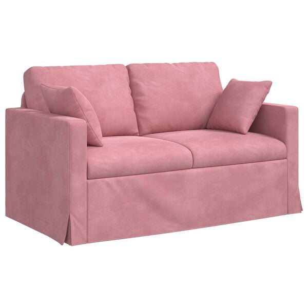 vidaXL Canap&eacute; Rose Dimensions globales: 138 x 78 x 80 cm (l x P x H)