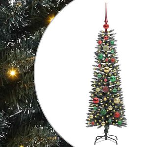 vidaXL Sapin de No&euml;l artificiel Vert 120 cm PVC, plastique et acier