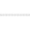 vidaXL Cl&ocirc;ture en treillis m&eacute;tallique avec bride anthracite 2x25 m
