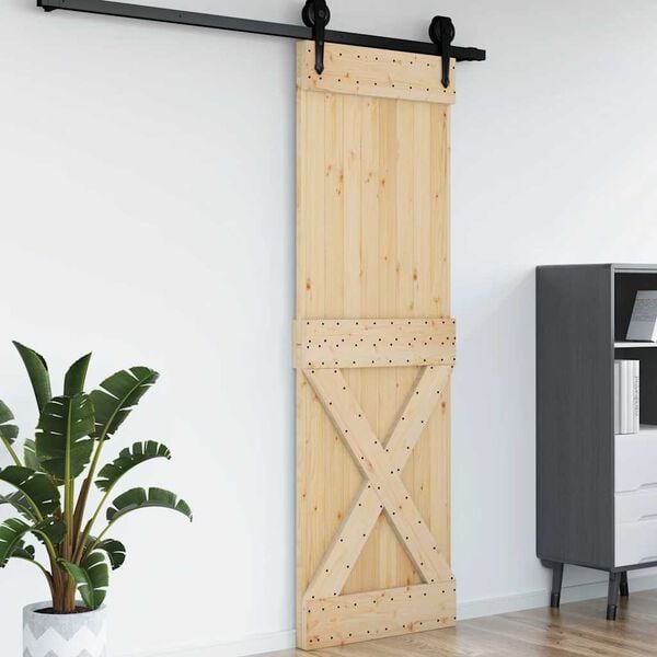 vidaXL Porte NARVIK 70x210 cm bois massif de pin