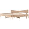 vidaXL Cadre de lit sans matelas 180x200 cm bois massif de pin