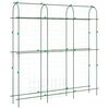 vidaXL Treillis de jardin pour plantes grimpantes forme de U acier