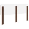 vidaXL T&ecirc;te de lit Ch&ecirc;ne brun 200 cm Bois d'ing&eacute;nierie