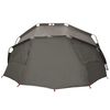 vidaXL Tente de p&ecirc;che 5 personnes gris imperm&eacute;able