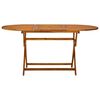 vidaXL Ensemble &agrave; manger d'ext&eacute;rieur 7 pcs Bois d'acacia solide