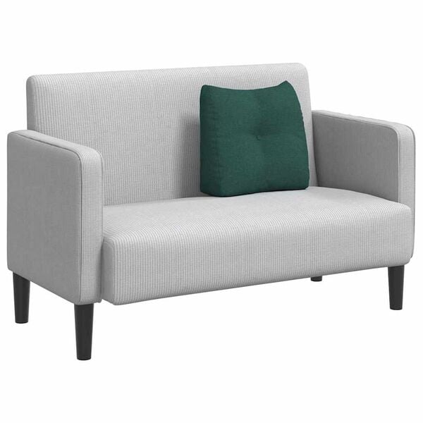 vidaXL Coussin de Dos Vert foncé 45 x 24 x 50 cm tissu