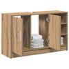 vidaXL Cabinet de salle de bain Ch&ecirc;ne artisanal 90 x 29 x 55 cm