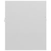 vidaXL Ensemble de meubles de salle de bain 2 pcs Blanc brillant