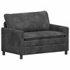 vidaXL Canap&eacute; Gris fonc&eacute; 126 x 81 x 87,5 cm Polyester
