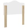 vidaXL T&ecirc;te de lit Ch&ecirc;ne Sonoma 100 cm Bois d'ing&eacute;nierie