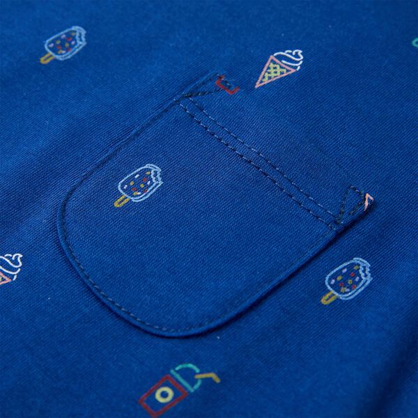 D&eacute;bardeur pour enfants bleu fonc&eacute; 104