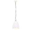 vidaXL Lampe suspendue industrielle 25 W Blanc Rond 32 cm E27