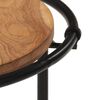 vidaXL Tables gigognes 3 pcs bois massif d'acacia