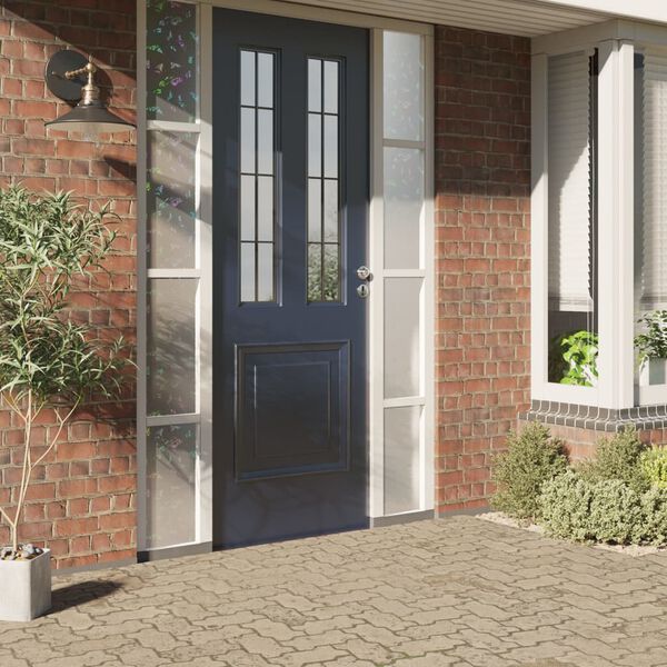 vidaXL Film pour fen&ecirc;tre d&eacute;poli motif arc-en-ciel 3D 45x1000 cm PVC