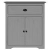 vidaXL Armoire de couloir BODO gris 80x35x90 cm