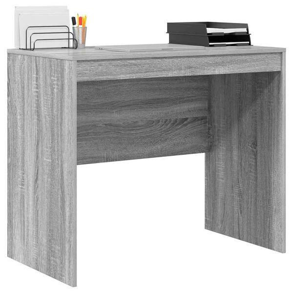 vidaXL Bureau Gris Sonoma 90 x 50 x 76 cm