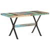 vidaXL Table à manger 140x70x76 cm Bois de récupération massif