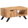 vidaXL Table basse 90x50x45 cm Bois d'acacia massif