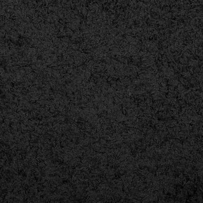 vidaXL Tapis shaggy à poils longs moderne noir 240x340 cm