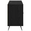 vidaXL Buffet Ch&ecirc;ne noir 100 x 36 x 60 cm Bois d'ing&eacute;nierie