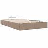 vidaXL Cadre de lit ottoman sans matelas cappuccino 120x200 cm