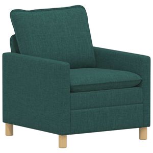vidaXL Canap&eacute; Vert fonc&eacute; 76 x 81 x 87,5 cm Tissu