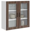 vidaXL Armoire de cuisine Ch&ecirc;ne brun 80 x 31 x 80 cm Bois d'ing&eacute;nierie