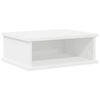 vidaXL Table de chevet 2 pcs Blanc 40 x 31 x 15 cm Bois d'ing&eacute;nierie