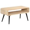 vidaXL Table basse 95x40x45 cm Bois de manguier massif