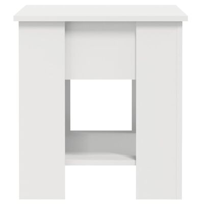 vidaXL Table basse Blanc 101x49x52 cm Bois d'ingénierie