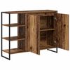 vidaXL Meuble d'appoint Bois Ancien 96,5 x 30 x 75 cm