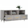 vidaXL Meuble TV sonoma gris 102x36x50 cm bois d'ing&eacute;nierie