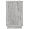 vidaXL Buffet sonoma gris 102x35x60 cm bois d'ing&eacute;nierie