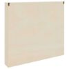 vidaXL Vitrine Murale avec &eacute;tag&egrave;re Beige 60 x 8,5 x 54 cm Contreplaqu&eacute;