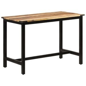 vidaXL Table &agrave; d&icirc;ner 110x60x76 cm Bois de manguier massif