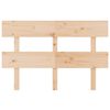 vidaXL T&ecirc;te de lit 124x3x81 cm Bois massif de pin