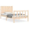 vidaXL Cadre de lit sans matelas 100x200 cm bois massif de pin