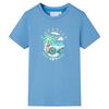 T-shirt pour enfants bleu moyen 116