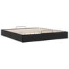 vidaXL Cadre de lit ottoman sans matelas noir 160x200 cm similicuir