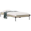 vidaXL Cadre de lit Ch&ecirc;ne Sonoma 80 x 200 cm Bois d'ing&eacute;nierie