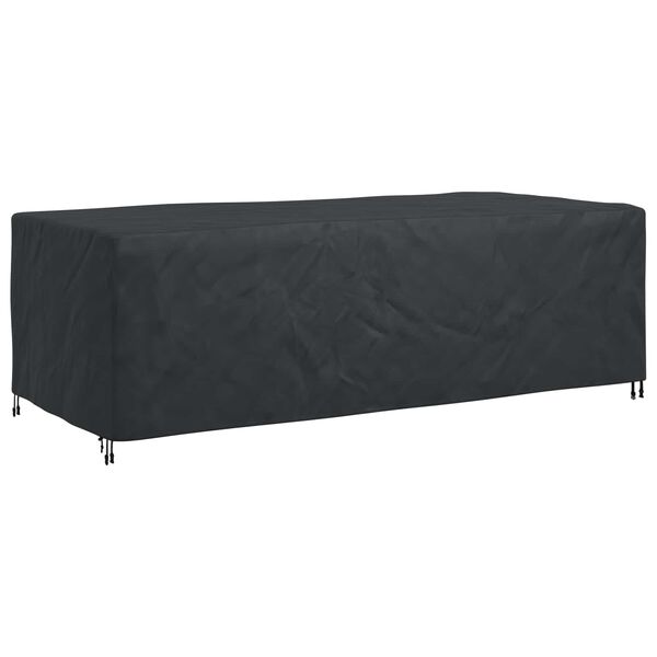 vidaXL Housse pour meubles Uni Noir 300 x 140 x 90 cm 600D