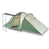 vidaXL Tente de camping 6 personnes vert 576x238x193 cm taffetas 185T
